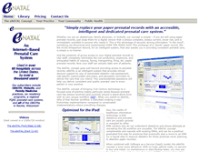 Tablet Screenshot of enatal.com